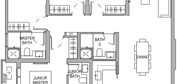sceneca-residence-floor-plan-4-bedroom-d1-singapore